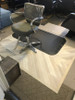 Bohemian: Alps - vinyl floor cloth used in a hair salon 