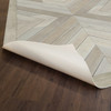 Bohemian: Alps - vinyl floor cloth underside 