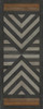 Hoia I Think Strange Things - vinyl floor cloth sizes 30x75, 36x90