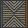 Hoia I Think Strange Things - vinyl floor cloth sizes 60x60, 72x72