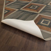 Yukon Cassiar - vinyl floor cloth sizes underside 