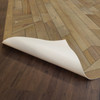 Native Sacred Ground - vinyl floor cloth underside 