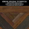 Swatches for Appalachian - vinyl floor cloth