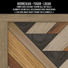 Swatches for Yukon - vinyl floor cloth