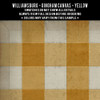 Williamsburg Gingham Canvas Yellow - vinyl floor cloth swatch sample