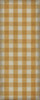 Williamsburg Gingham Canvas Yellow - vinyl floor cloth sizes 30x75, 36x90