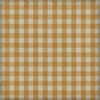 Williamsburg Gingham Canvas Yellow - vinyl floor cloth sizes 96x96, 120x120