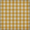 Williamsburg Gingham Canvas Yellow - vinyl floor cloth size 84x84
