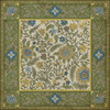 Williamsburg Indian Quilt Bombay - vinyl floor cloth, Image for all square sizes