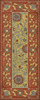 Williamsburg Indian Quilt Calcutta - vinyl floor cloth size 36x90