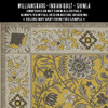 Williamsburg Indian Quilt Shimla - vinyl floor cloth swatch sample