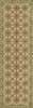 Williamsburg Needlework Amanda's Fable - vinyl floor cloth sizes 24x77, 30x96, 36x115