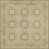 Williamsburg Needlework Margaret's Diary - vinyl floor cloth sizes 36x36, 48x48, 60x60, 72x72