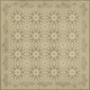 Williamsburg Needlework Margaret's Diary - vinyl floor cloth sizes 96x96, 120x120