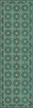 Williamsburg Needlework Sarahs Sashing - vinyl floor cloth size 36x115