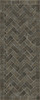 Williamsburg Herringbone Brick Blacksmiths Hammer - vinyl floor cloth size 36x90
