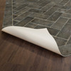 Williamsburg Herringbone Brick Blacksmiths Hammer - vinyl floor cloth underside 