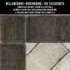 Williamsburg Herringbone brick The Silversmith - vinyl floor cloth swatch sample