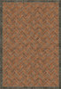 Williamsburg Herringbone Brick Capitol Landing - vinyl floor cloth size 96X140