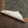 Williamsburg Herringbone Brick The Powder Horn - vinyl floor cloth underside 