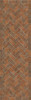 Williamsburg Herringbone Brick Trip to the Market Square - vinyl floor cloth size 36x115