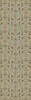 Williamsburg Franklin Courteous Reader - vinyl floor cloth size 36x115