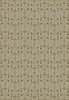 Williamsburg Franklin Courteous Reader - vinyl floor cloth size 96x140, 120x175