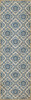 Williamsburg Bookbinder Miller - vinyl floor cloth size 36x115