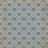 Williamsburg Bookbinder Miller - vinyl floor cloth sizes 60x60, 72x72