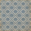 Williamsburg Bookbinder Miller - vinyl floor cloth sizes 96x96, 120x120