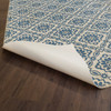 Williamsburg Bookbinder Miller - vinyl floor cloth underside 