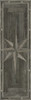 Williamsburg 18th Century Joinery Dark Pine Shadows - vinyl floor cloth size 36x115