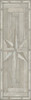 Williamsburg 18th Century Joinery Everlasting Grain - vinyl floor cloth size 36x115