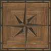 Williamsburg 18th Century Joinery Forever Binding - vinyl floor cloth Image for all square sizes