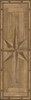 Williamsburg 18th Century Joinery Woodworking - vinyl floor cloth size 36x115