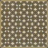 Pattern 25 Avitus - vinyl floor cloth sizes 60x60, 72x72, 84x84