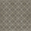 Pattern 25 Andreas - vinyl floor cloth sizes 84x84, 96x96, 120x120