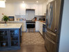 Pattern 25 Geta - vinyl floor cloth, Pura Vida customer use in a kitchen 