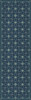 Whig Rose Going Beyond the Seas - vinyl floor cloth  sizes 24x77, 30x96, 26x83, 36x115