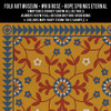 Whig Rose Hope Springs Eternal - vinyl floor cloth 5"x5" swatch