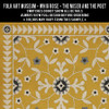 Whig Rose The Miser and The Poet - vinyl floor cloth 5"x5" swatch