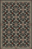 Whig Rose Time Takes it All - vinyl floor cloth sizes 20x30, 24x36, 30x44, 38x56, 52x76, 70x102