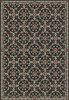 Whig Rose Time Takes it All - vinyl floor cloth sizes 84x120, 96x140, 120x175
