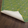 Whig Rose We Have Only Today - vinyl floor cloth underside 