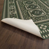 Soldiers Quilt Captain of My Soul - vinyl floor cloth underside 