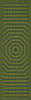 Sunburst And Sit on a Green Knoll - vinyl floor cloth sizes 24x77, 30x96, 26x83, 36x115