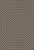 Sunburst Of Night and Light - vinyl floor cloth sizes 96x140, 120x175