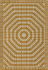 Sunburst The Sun has Risen - vinyl floor cloth sizes 52x76, 70x102