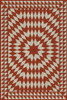 Sunburst What Makes Your Heart Beat So - vinyl floor cloth sizes 20x30, 24x36, 30x44, 38x56