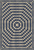 Sunburst Wide Across the Lakes - vinyl floor cloth sizes 52x76, 70x102